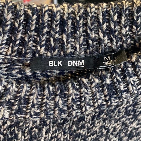 Men’s 100% Wool BLK DNM Sweater - Picture 2 of 3